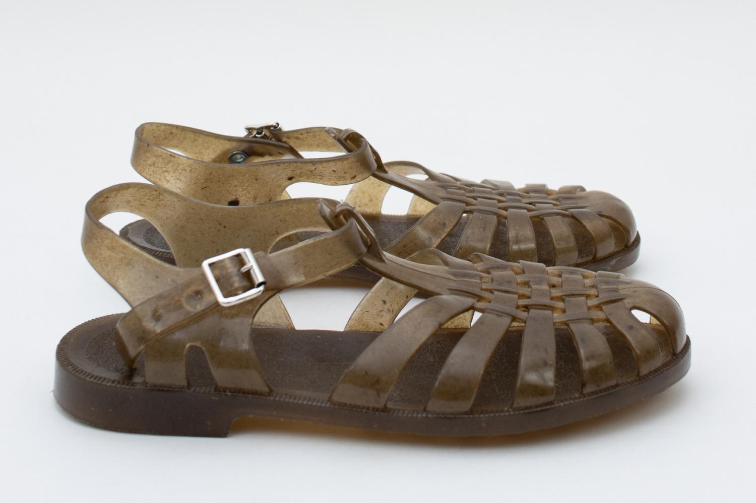 Sandana Jelly Sandals, Plasticana, $64 (salter.house)