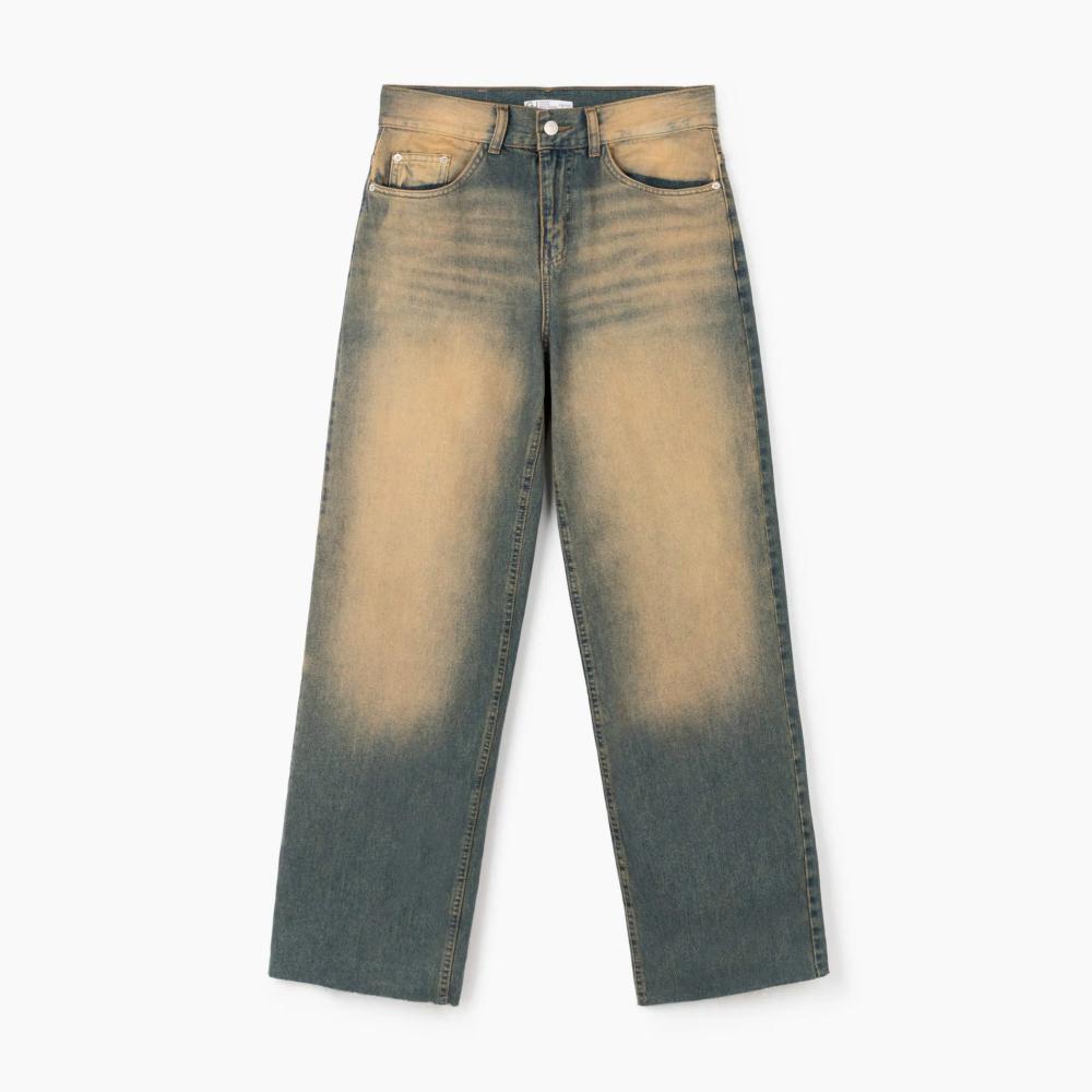 Wide leg jeans, GJ, Rs. (GJ)