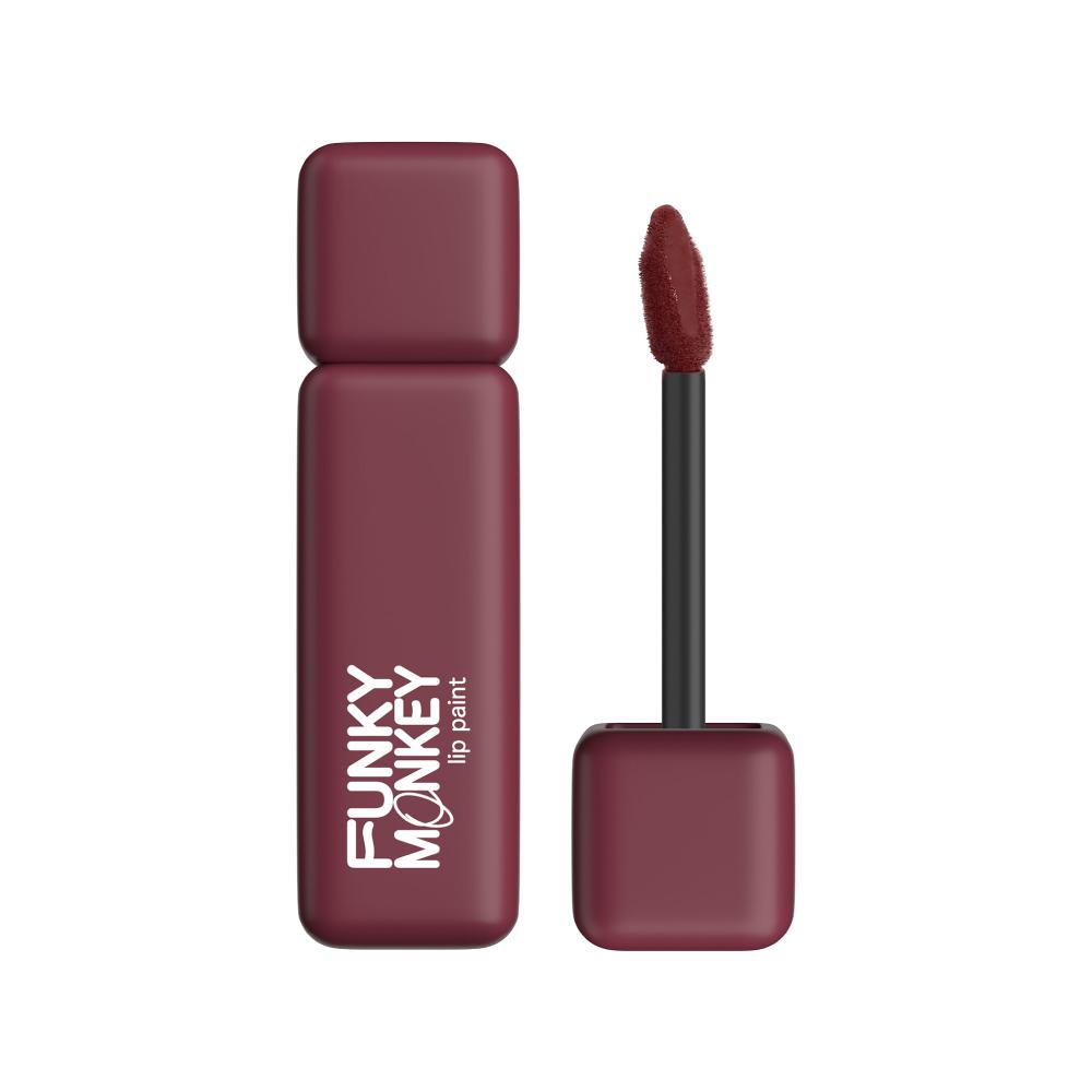 Lip Paint Lipstick, shade 04 «Burgundy», Funky Monkey, 552 rub. («Golden Apple»)