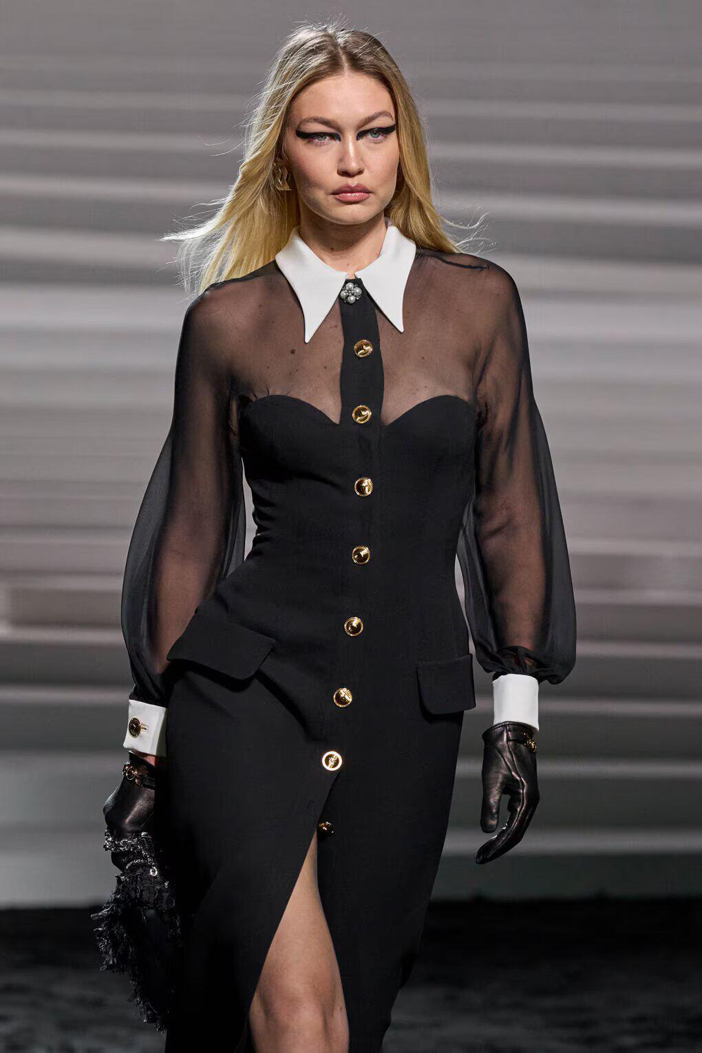 Versace show, fall-winter 2024-2025