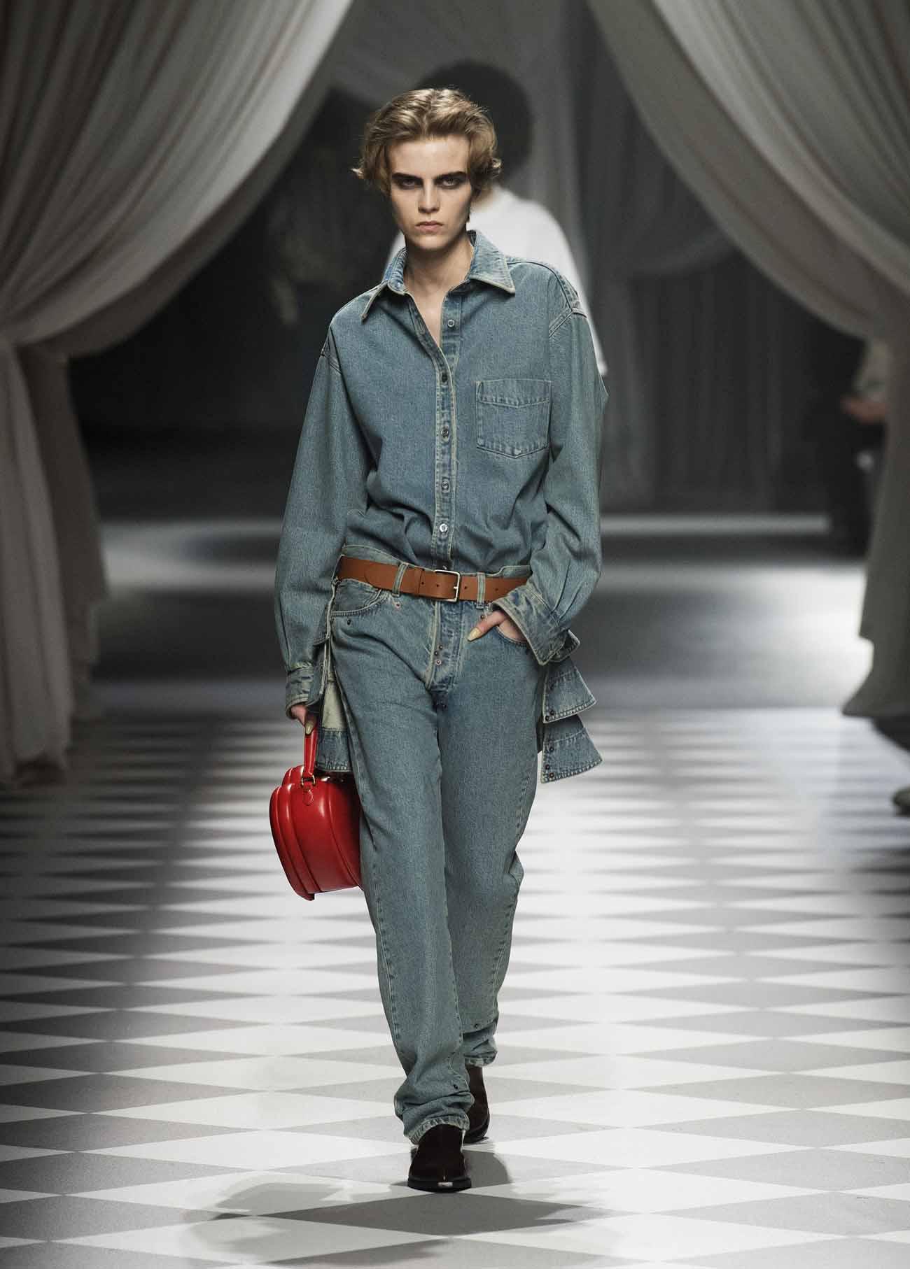 Moschino show, fall-winter 2024-2025