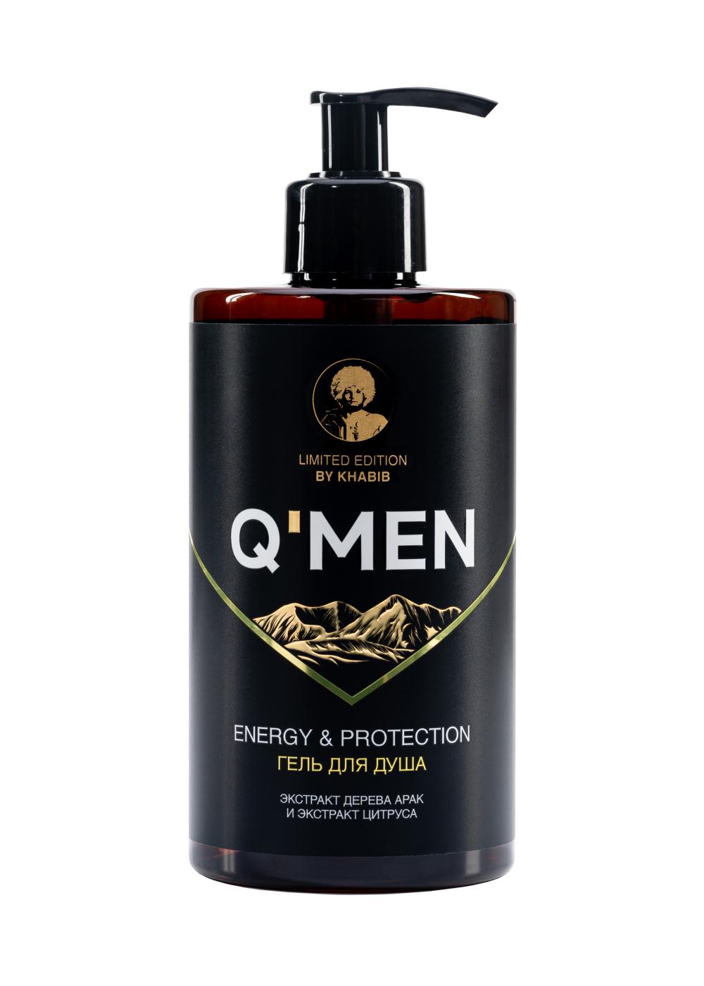 Shower gel Energy & Protection, Q'Men