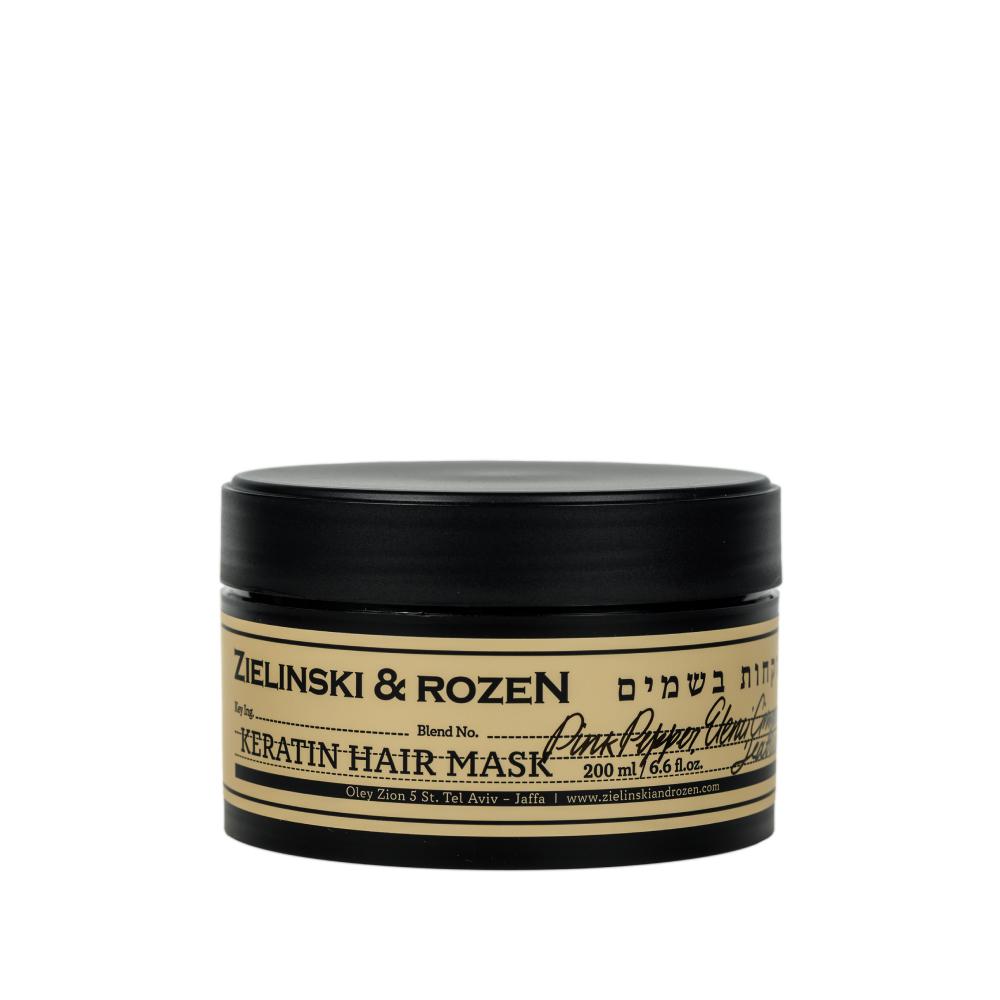 Keratin hair mask «Pink pepper, elemi, cinnamon, leather», Zelinski & Rosen, 2,673 Rs. (zielinskiandrozen.ru)