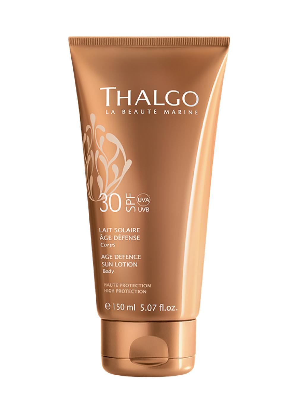 Anti-aging sunscreen milk for the body Age Defense Sun Body Lotion SPF15+, Thalgo