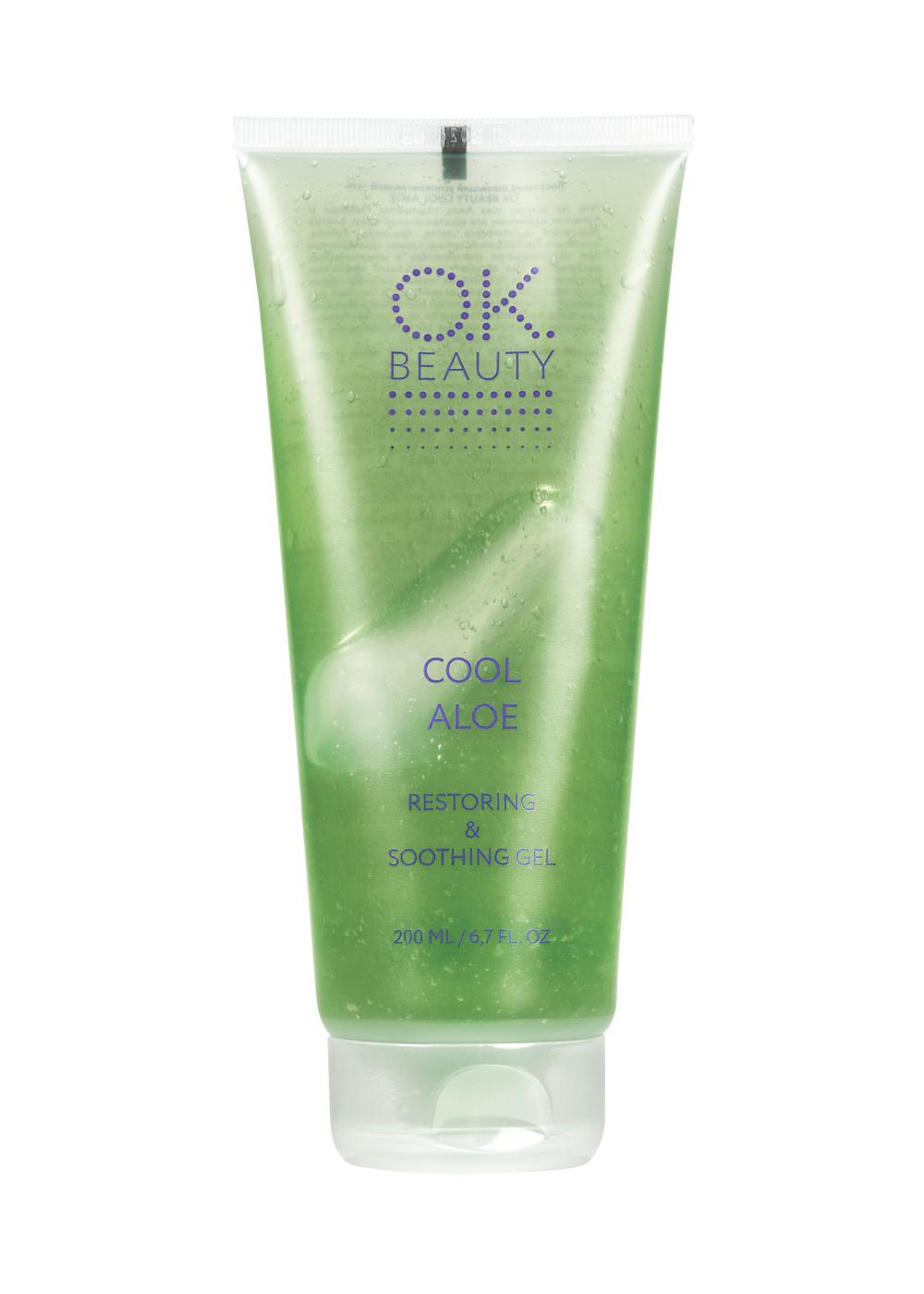 Cool Aloe Restorative Soothing Gel, OK Beauty