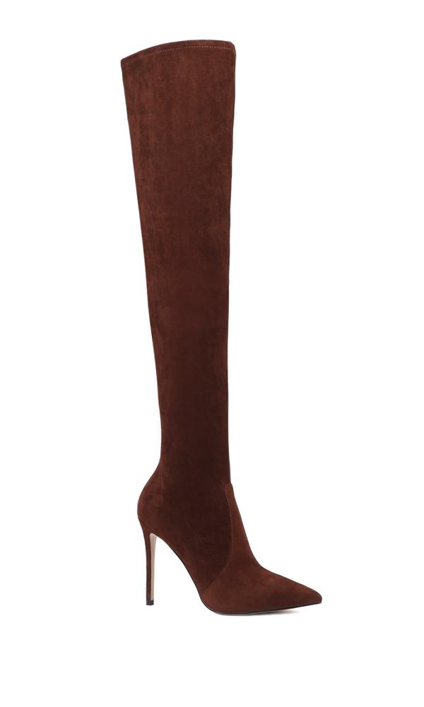 Over the knee boots, Tendance, RUB 19,180. (rendez-vous.ru)